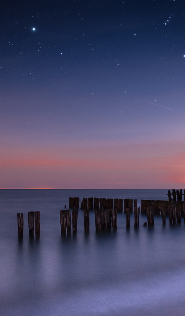 Звездная ночь на море