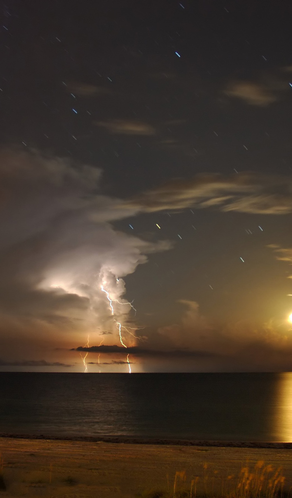 Гроза в Мексиканском заливе