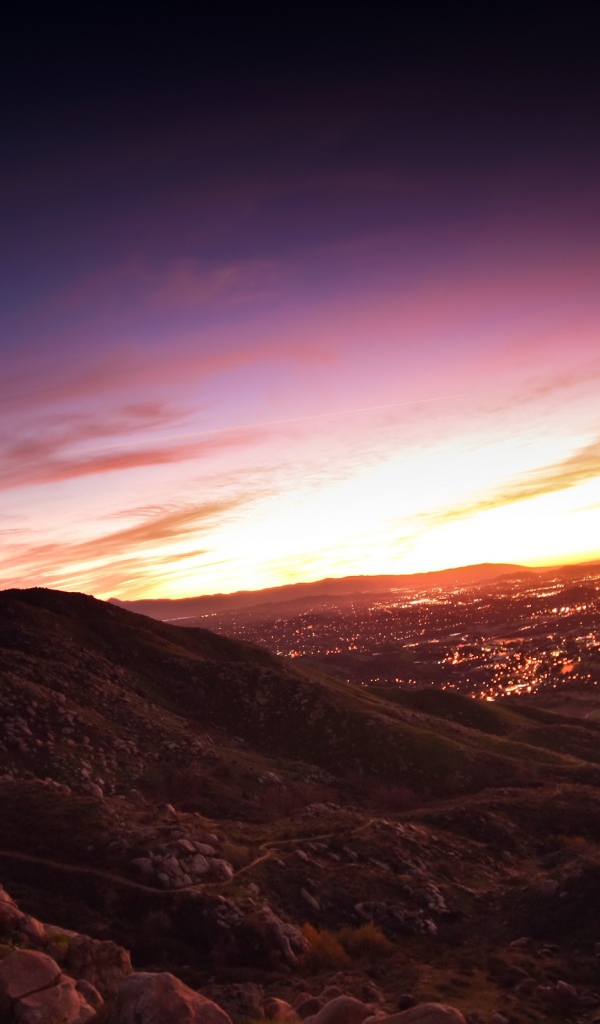 Красивый закат