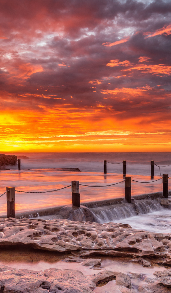 Оранжевый закат