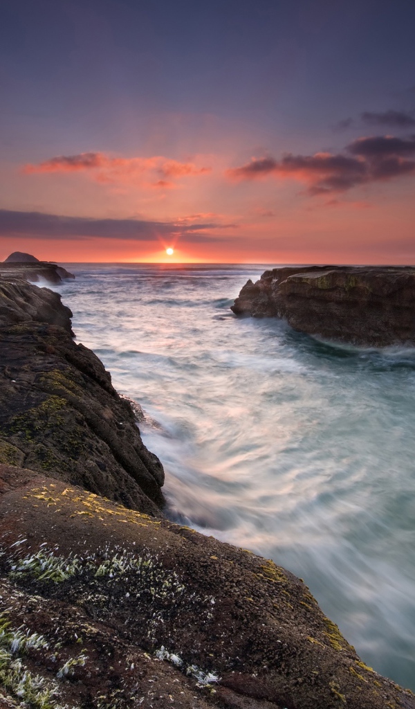 Закат на пляже Мурива