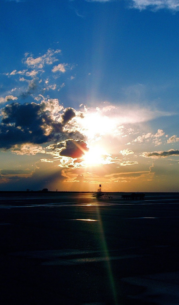 Красота природы при закате