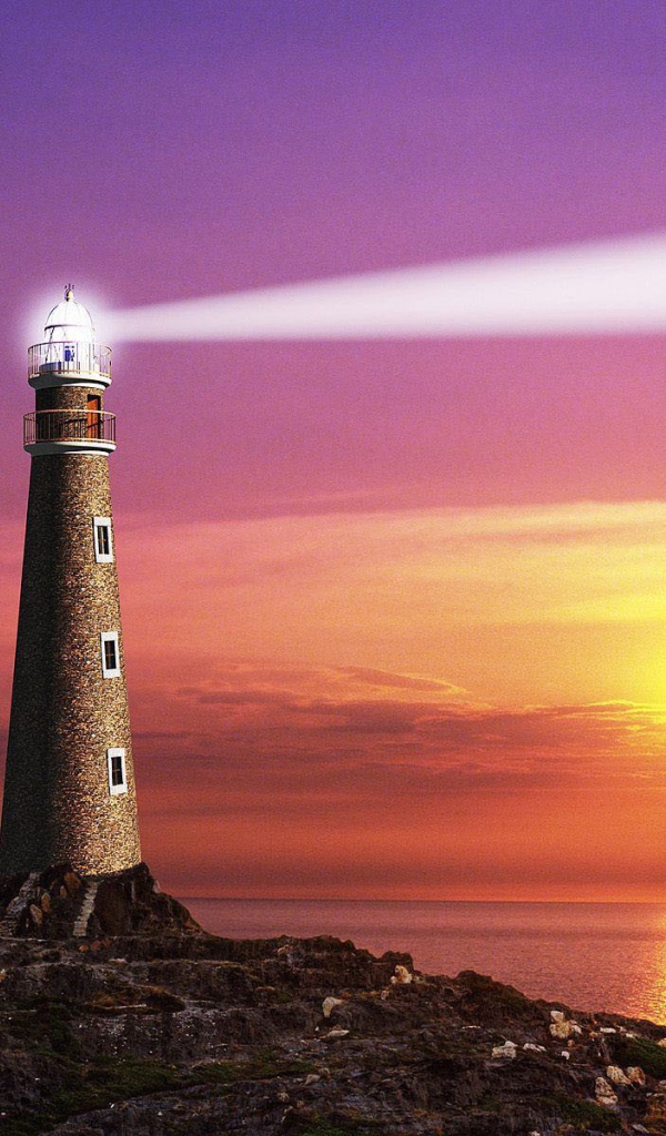 Луч света от маяка