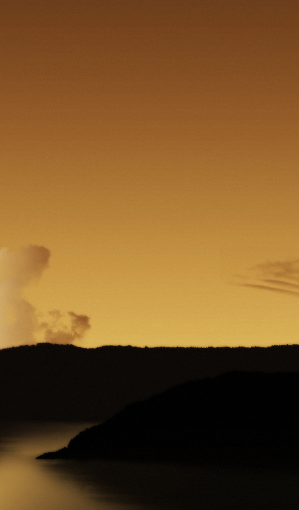 Желтый закат