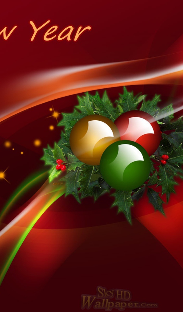 Новогодние обои