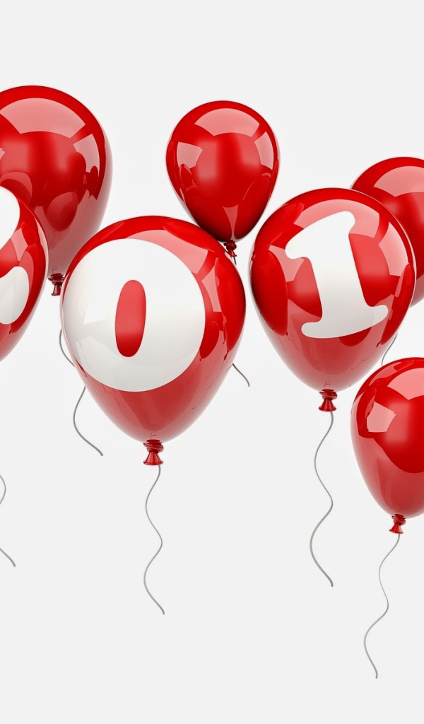 Новый Год 2015 на шариках