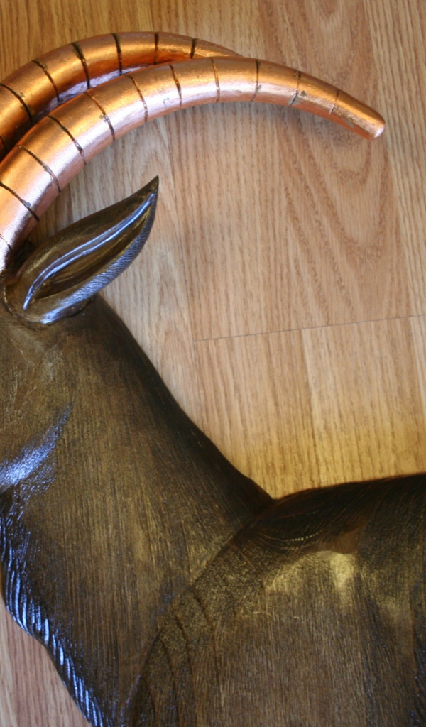 Новый Год 2015 деревянная коза