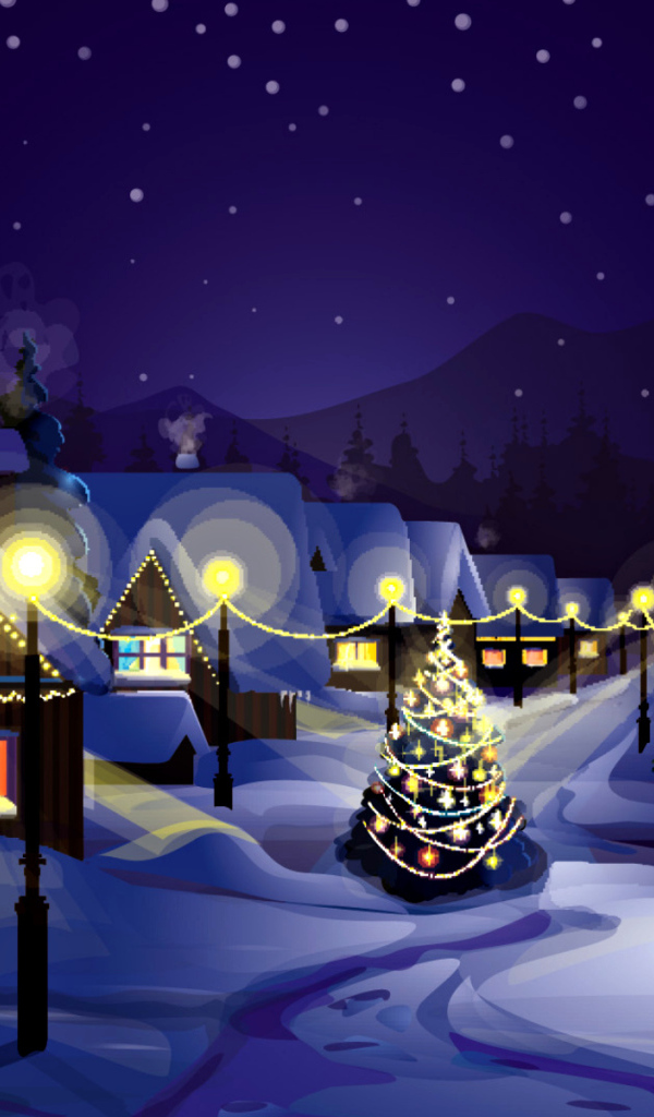 Новый год в деревне