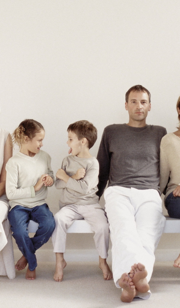 Семья с бабушкой