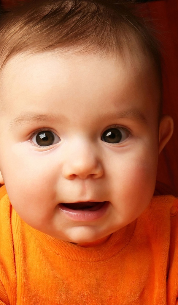 Милый ребенок крупным планом