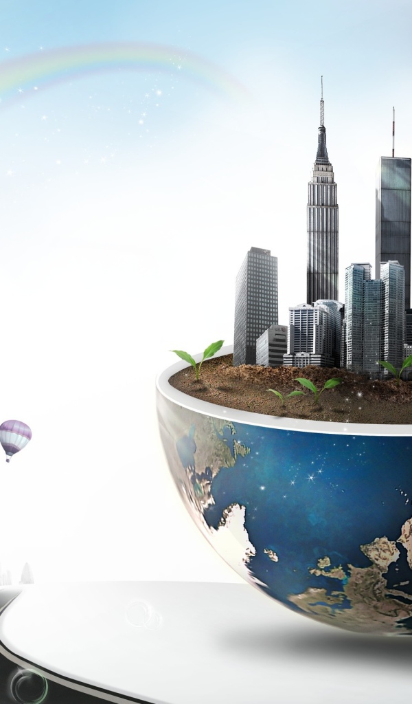 Абстрактный земной шар