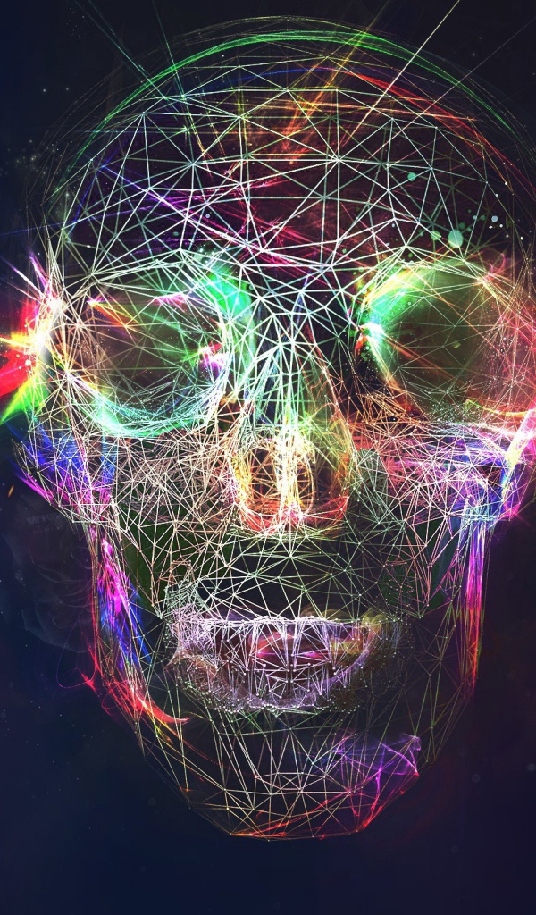 Абстрактный череп