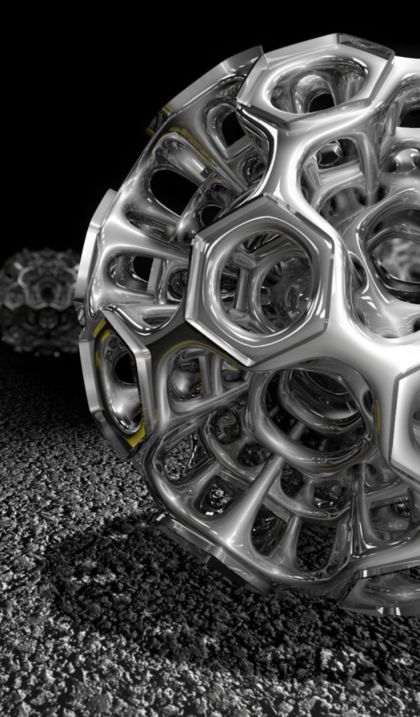 Шары на асфальте