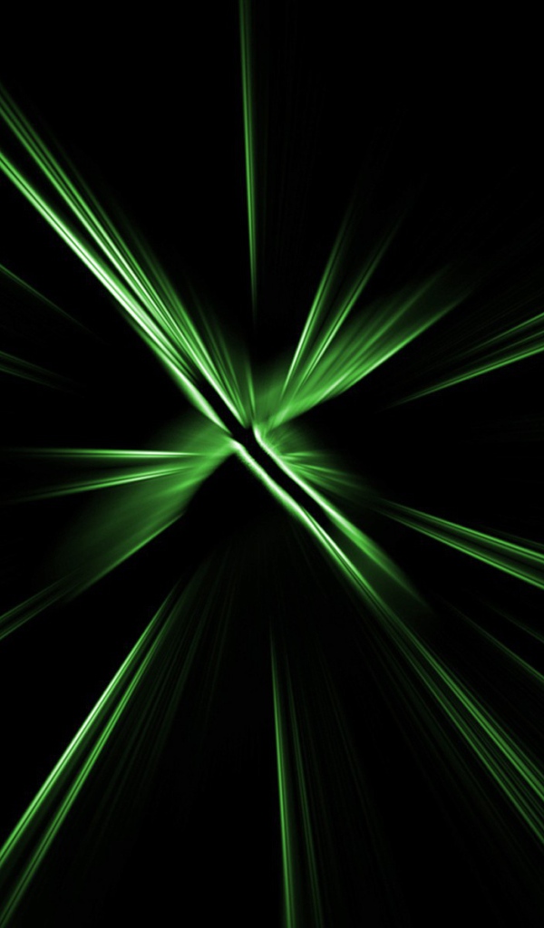Зеленые лучи