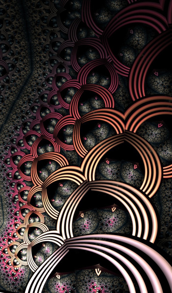 Уходящий вдаль рисунок