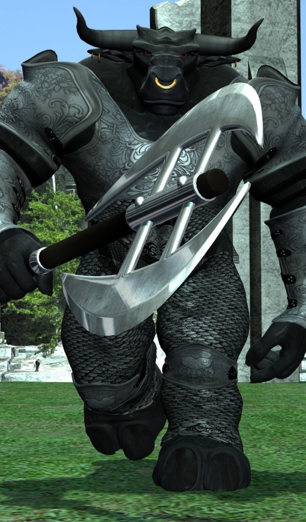 Минотавр с топором