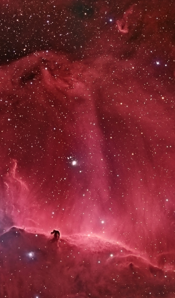 Красный космос и звезды