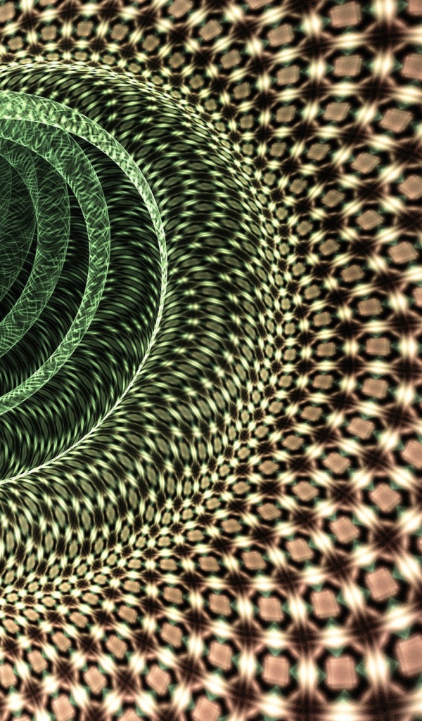 Тоннель из узоров