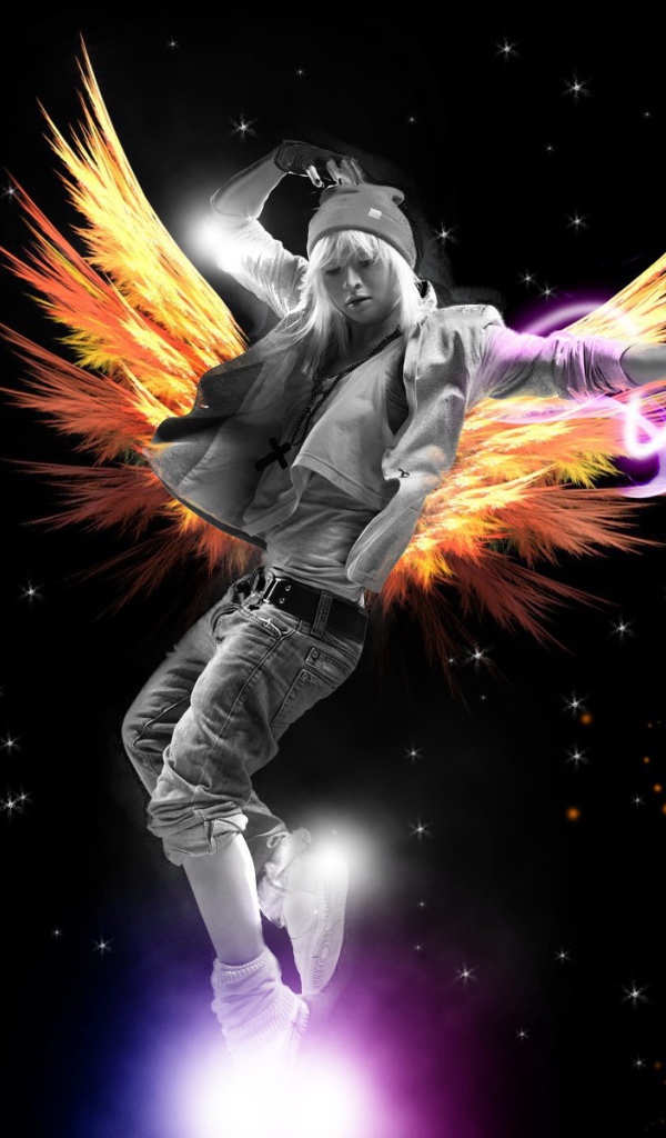 Девушка в космосе