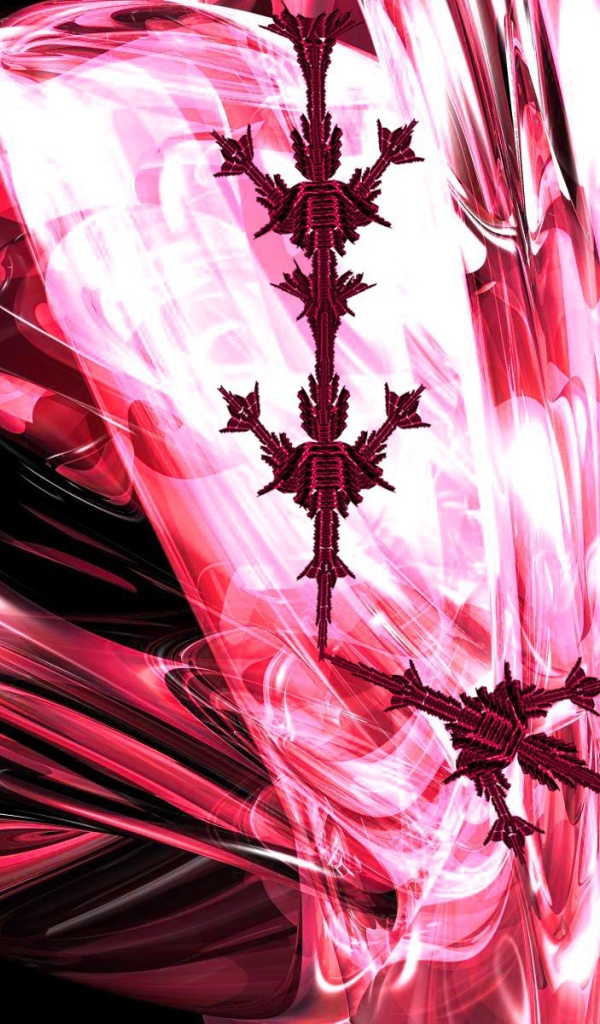 Розовая абстракция