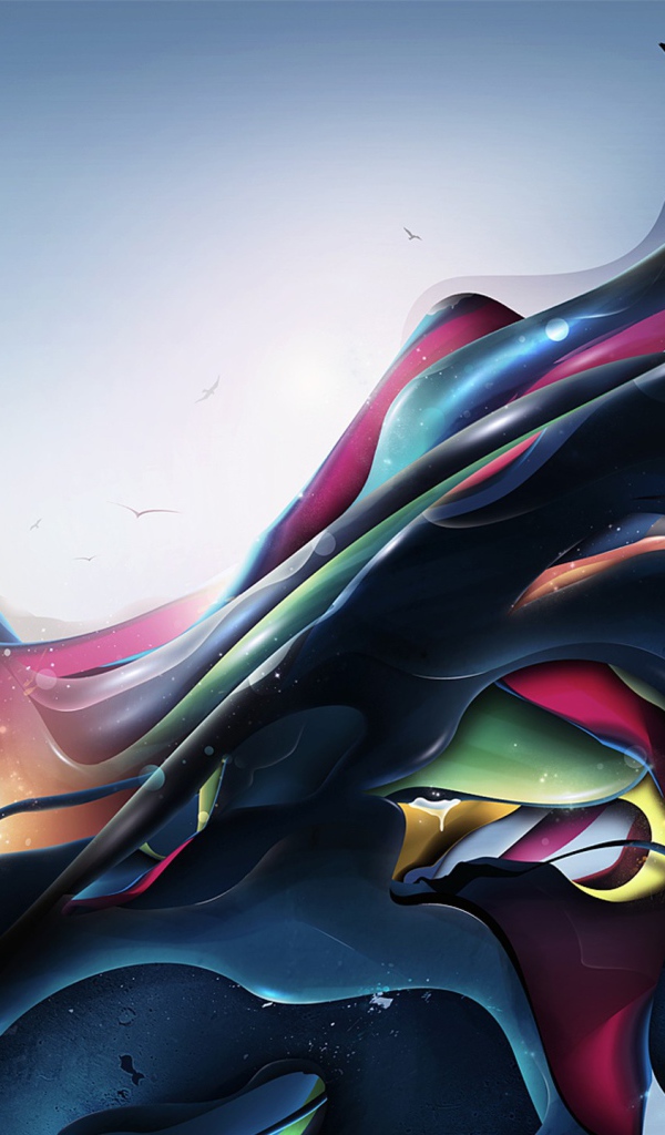 Абстрактные горы