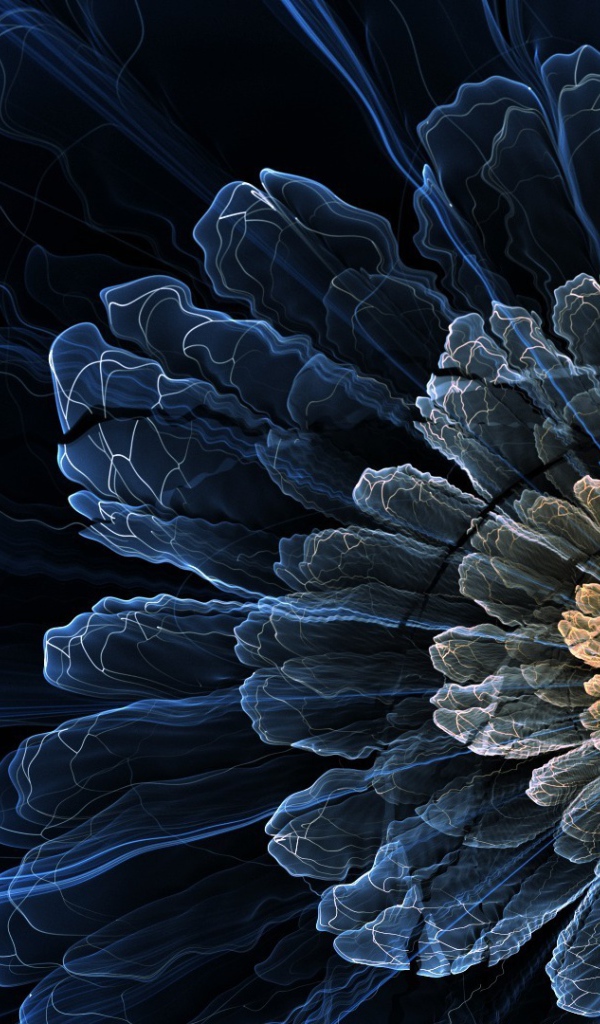 Компьютерный цветок