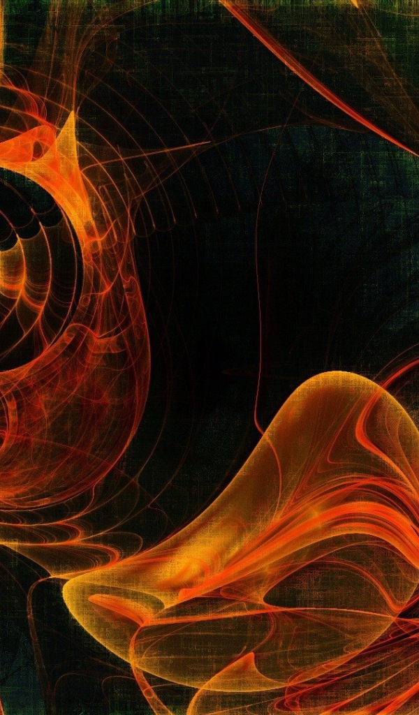 Оранжевая абстракция