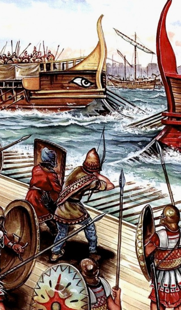 Сражение древних кораблей