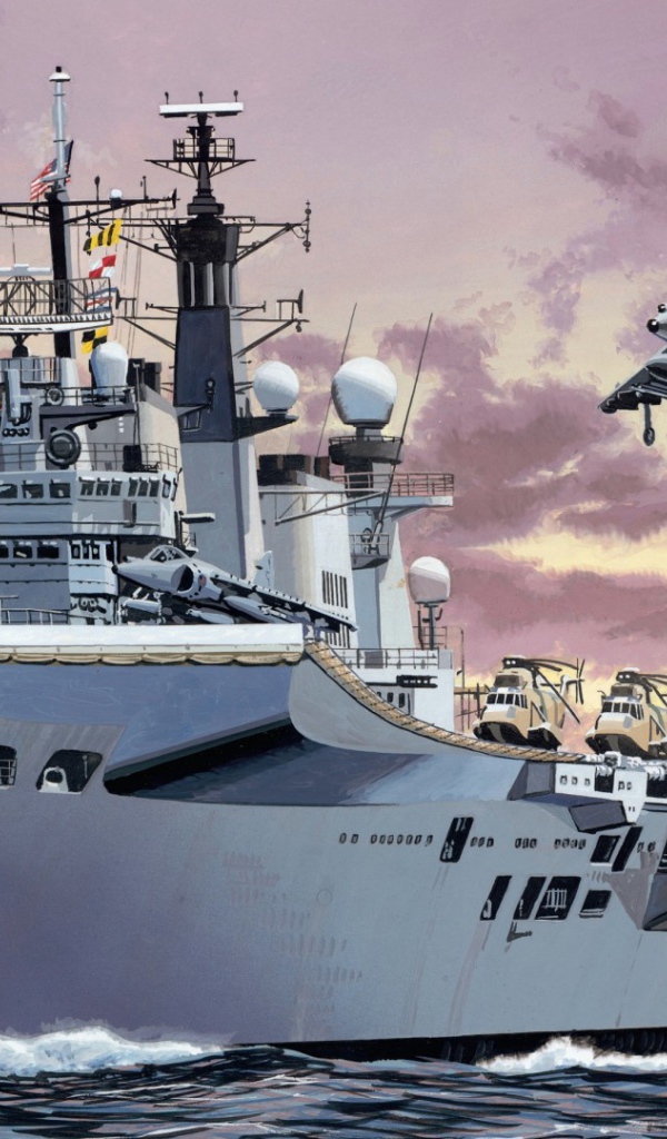 British aircraft carrier