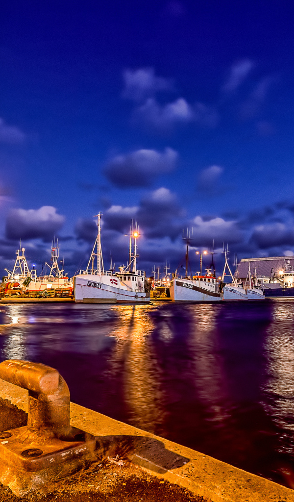 Вечер в порту