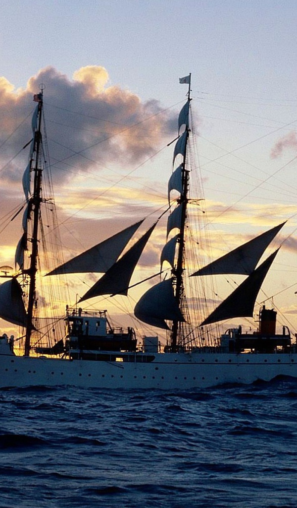 Большой парусный корабль