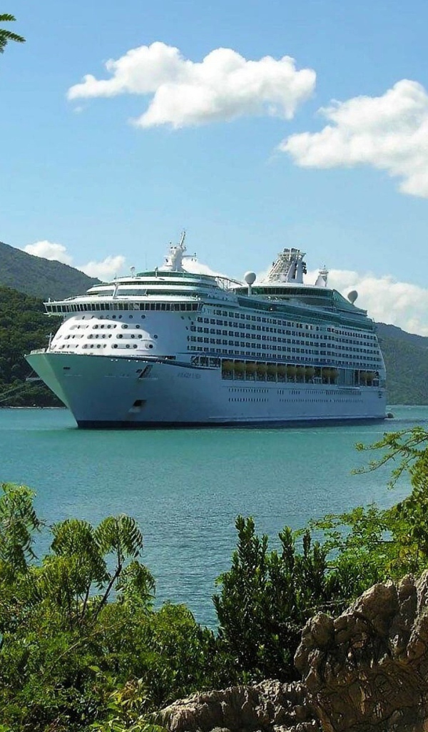 Лайнер в бухте