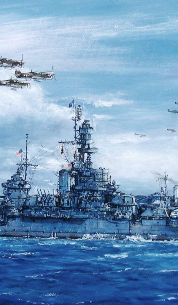 Самолеты сопровождают корабли