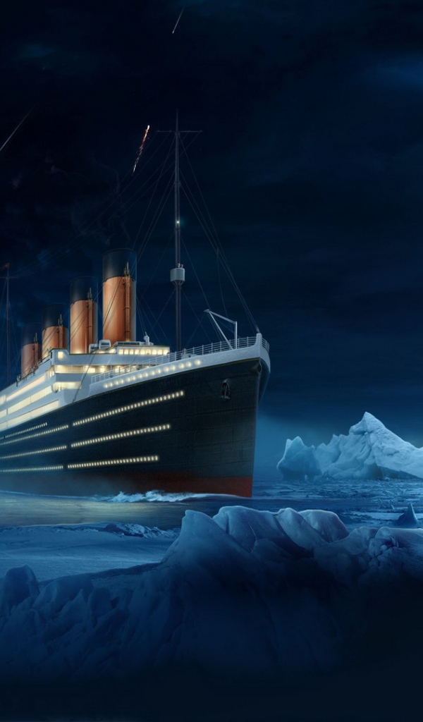 Титаник во льдах