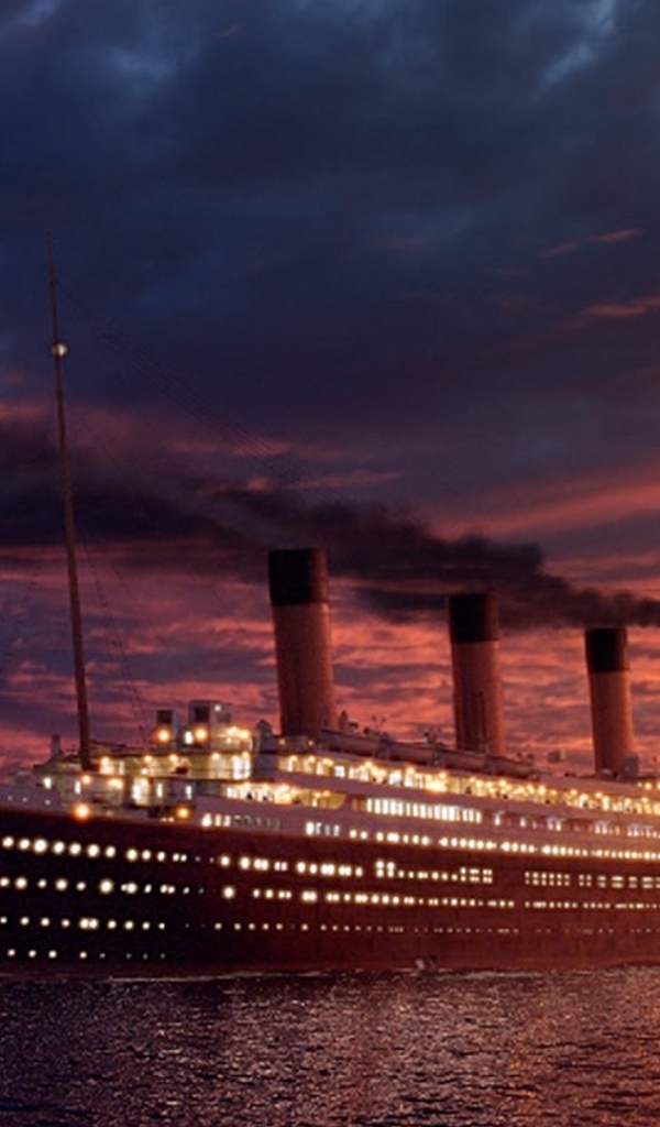 Титаник идет на закат