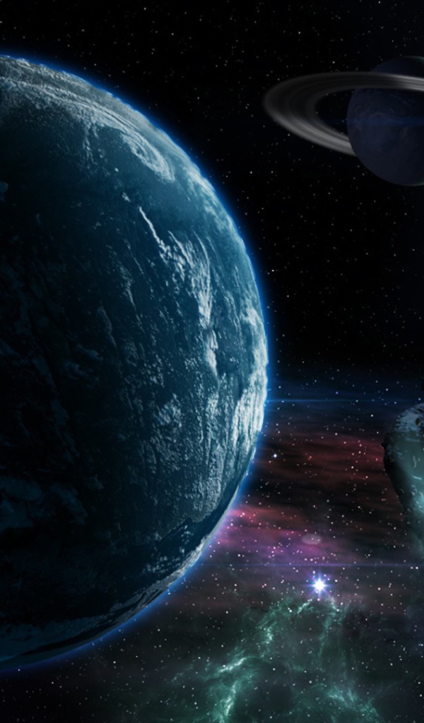 Приближение астероида к планете