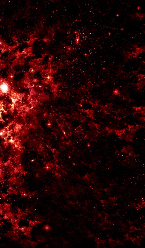 Скопление красных звезд