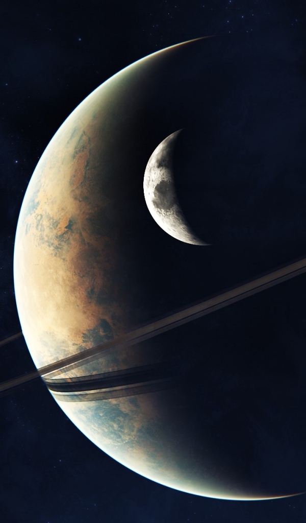 Гигантская планета со спутниками