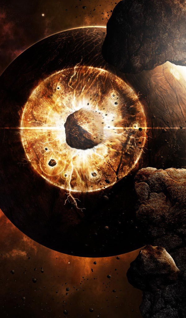 Метеориты падают на планету