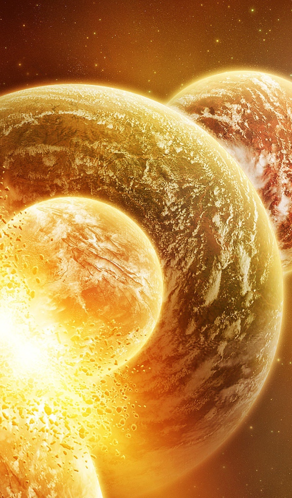 Парад планет в космосе