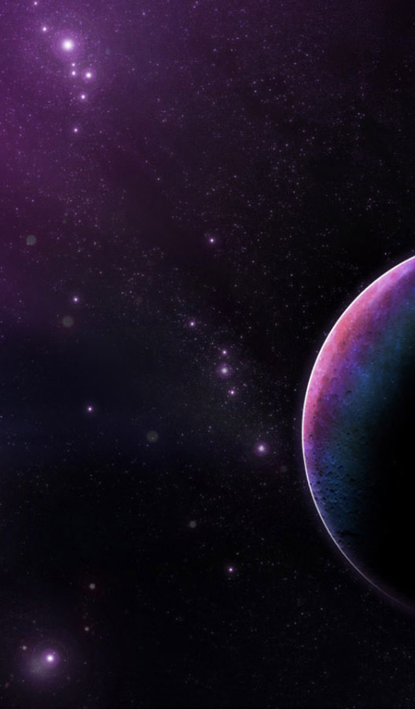 Фиолетовый космос