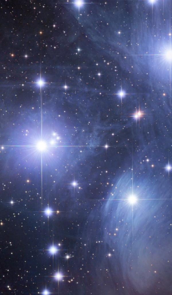 Сияние ярких звезд