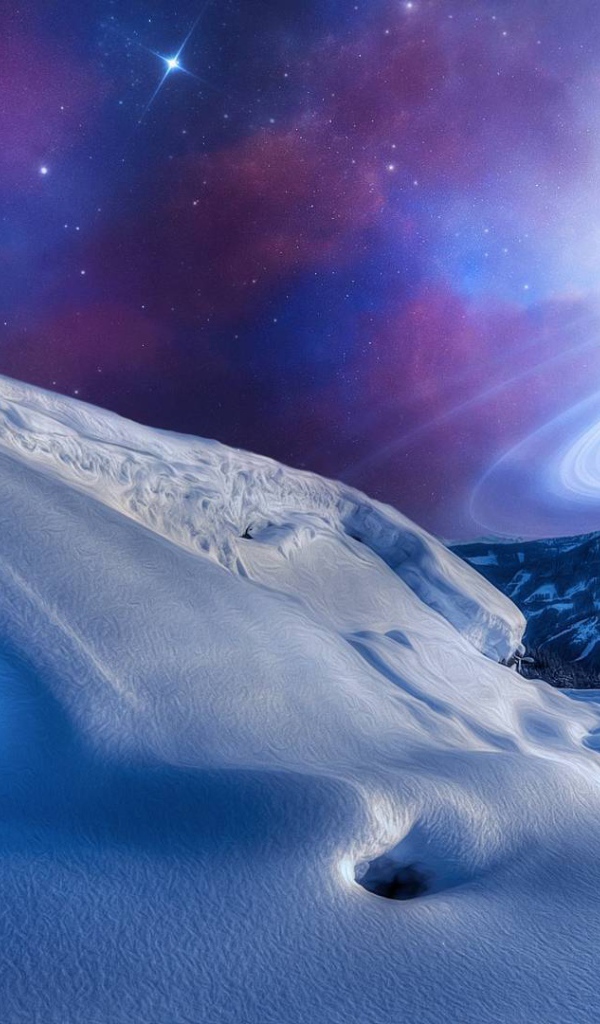 Небо холодной планеты