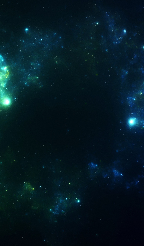 Звездное скопление и туманность