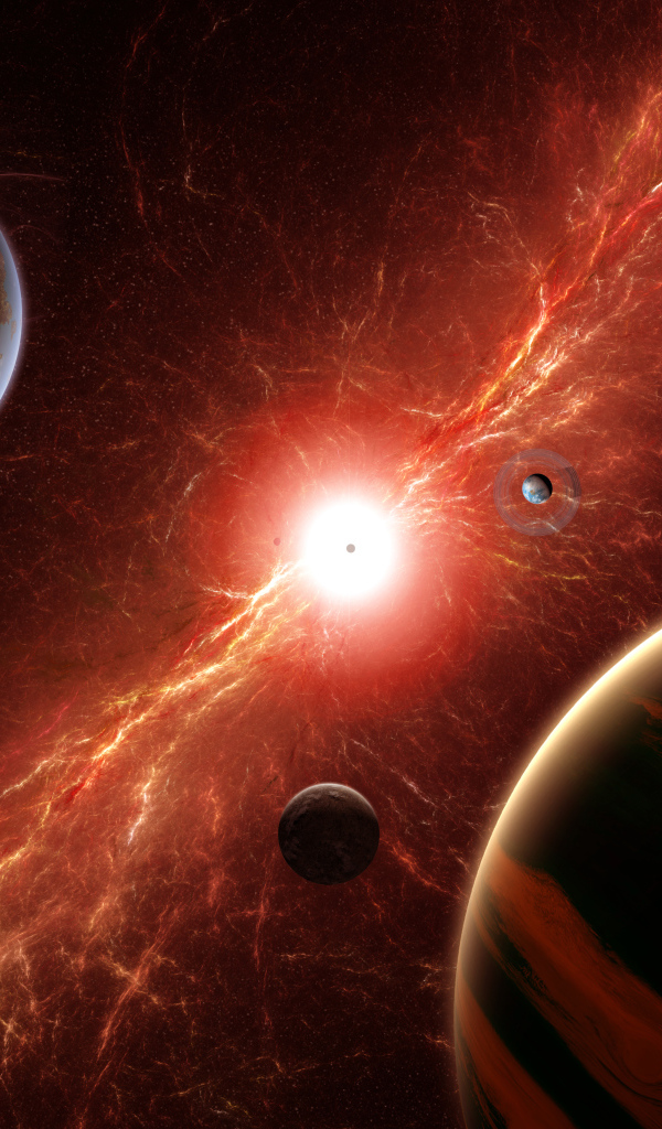 Вспышка в космосе