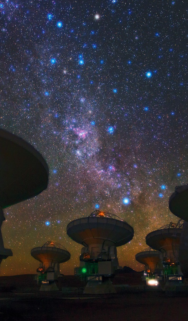 Радиотелескопы ловят звуки космоса