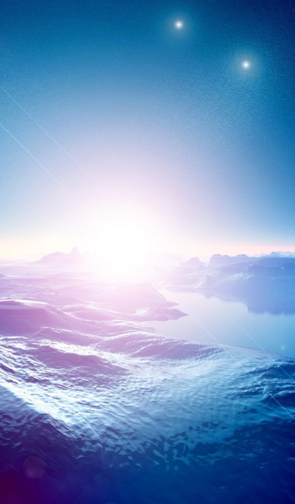 Поверхность одной из планет