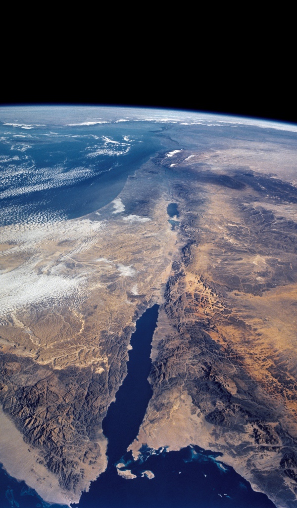 Фото из космоса Африки