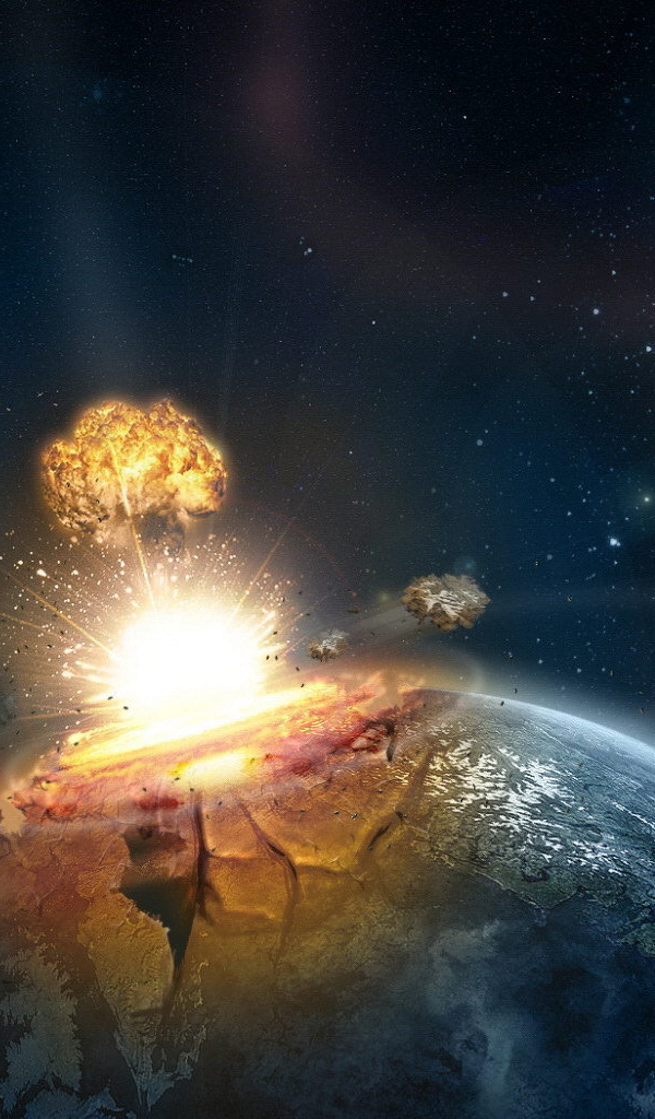 Взрыв на планете