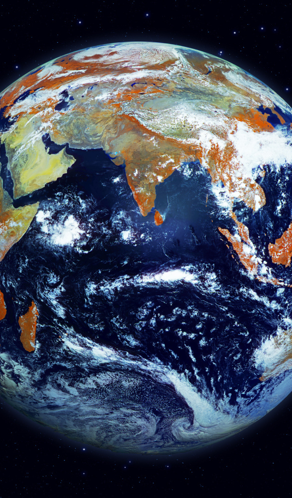 Вид на Землю из космоса